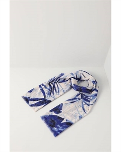 Палантин хлопковый с принтом Fraas