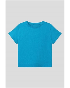 Хлопковая футболка однотонная Ovs