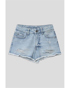 Шорты джинсовые с эффектом потертости Republic of denim