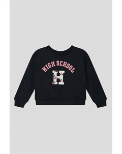 Хлопковый свитшот с принтом Ovs