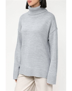 Вязаный свитер с воротником-стойкой Belucci