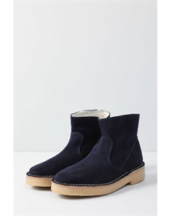 Замшевые полусапоги Ever be