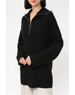 Вязаный пуловер с воротником на молнии Auranna