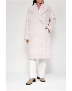 Шуба из искусственного меха прямого кроя Belucci