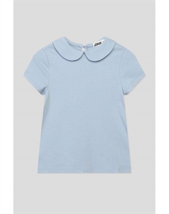 Однотонная футболка с воротником Питер Пэн Gioco