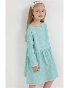 Хлопковое платье с принтом Gioco