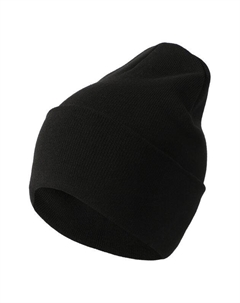 Однотонная шапка бини с добавлением хлопка Panda&elephant