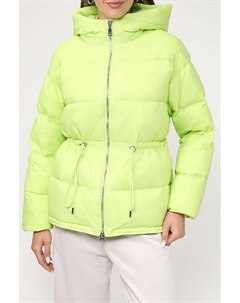 Пуховик утепленный с капюшоном на кулиске Belucci