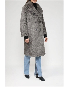 Однотонная шуба Sabrina scala