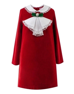 Хлопковое платье с декором Evika kids