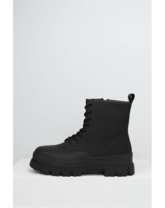 Кожаные ботинки на шнуровке Guess