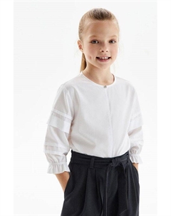 Блуза с укороченными рукавами Silver spoon