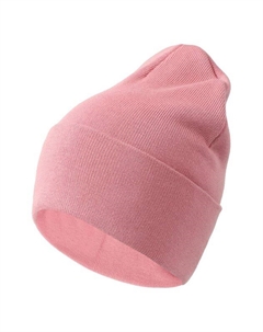 Однотонная шапка бини с добавлением хлопка Panda&elephant