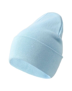 Однотонная шапка бини с добавлением хлопка Panda&elephant