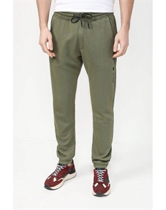 Джоггеры хлопковые с поясом на кулиске Replay