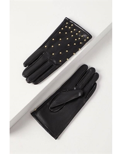 Перчатки с заклепками Guess