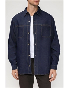 Джинсовая рубашка с карманами Marco di radi