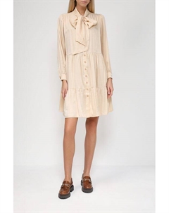 Платье-рубашка с бантом Belucci