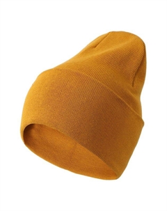 Однотонная шапка бини с добавлением хлопка Panda&elephant