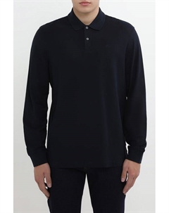 Поло хлопковое с длинным рукавом Bugatti