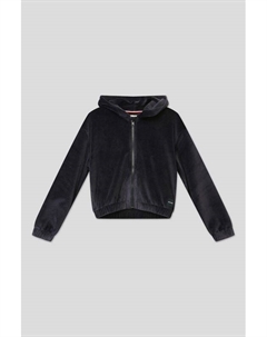 Велюровая толстовка с капюшоном Tommy hilfiger