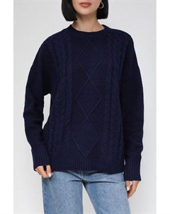 Шерстяной джемпер с узором косы Auranna