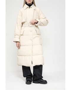 Плащ-пуховик со съемным поясом Belucci