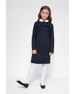 Платье с отложным воротником Gioco