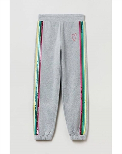 Хлопковые брюки с пайетками Ovs