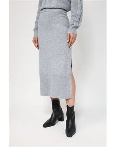 Вязаная юбка из смесовой шерсти с вырезом Sabrina scala