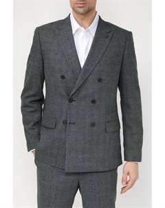 Пиджак в клетку с добавлением шерсти D.molina