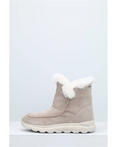 Замшевые полусапоги утепленные Geox