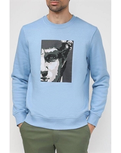 Хлопковый свитшот с принтом D.molina