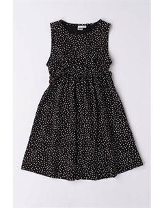 Хлопковое платье с принтом мелкий горох Ido