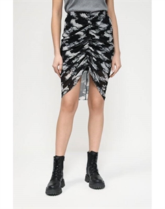 Юбка облегающая с драпировкой и принтом Ovs
