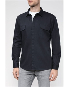 Хлопковая рубашка с накладными карманами D.molina