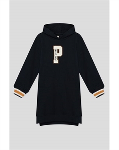 Хлопковое платье с капюшоном Pepe jeans