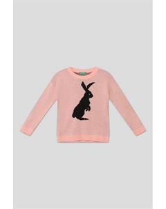 Вязаный джемпер из хлопка Benetton