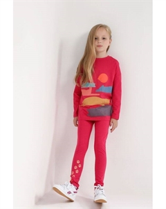 Хлопковые легинсы с принтом Gioco