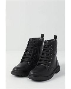 Однотонные ботинки с декором Geox