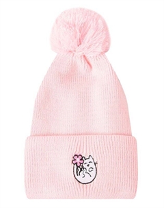 Шапка из смесовой шерсти с помпоном Panda&elephant