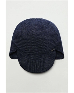Синяя бейсболка с фактурным рисунком Canoe
