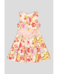 Хлопковое платье с бантом Ido