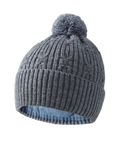 Шерстяная шапка с помпоном Panda&elephant