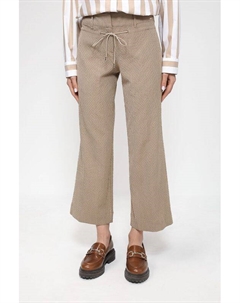 Укороченные брюки в полоску Cinque