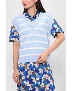 Укороченный жилет в полоску Boss