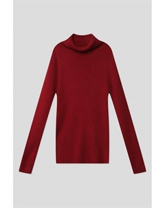 Однотонная водолазка в рубчик Ido