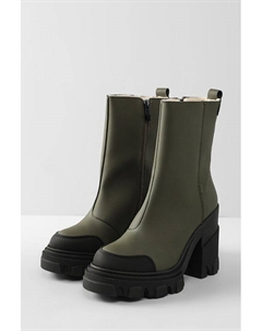 Ботильоны на устойчивом каблуке Bronx