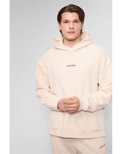 Хлопковое худи с логотипом Colorplay