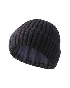 Шерстяная шапка с отворотом Panda&elephant